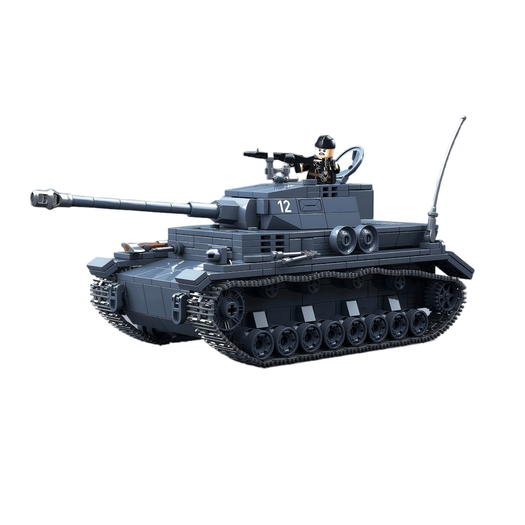 Panzer IV Ausf. G | 985 PCS | 1:28 | WWII German Medium Tank