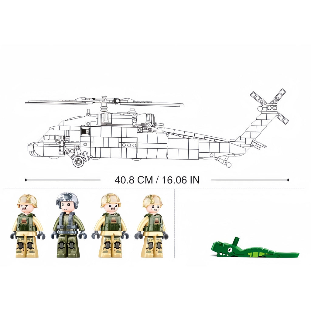 UH-60 Black Hawk Helicopter | 692+PCS