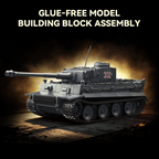 Tiger I Early No.332 | 1:28 Hybrid Collector Model | 1630PCS