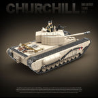 Churchill Infantry Tank Mk.I | 1031+PCS | 1:28 | WWII British Heavy Tank
