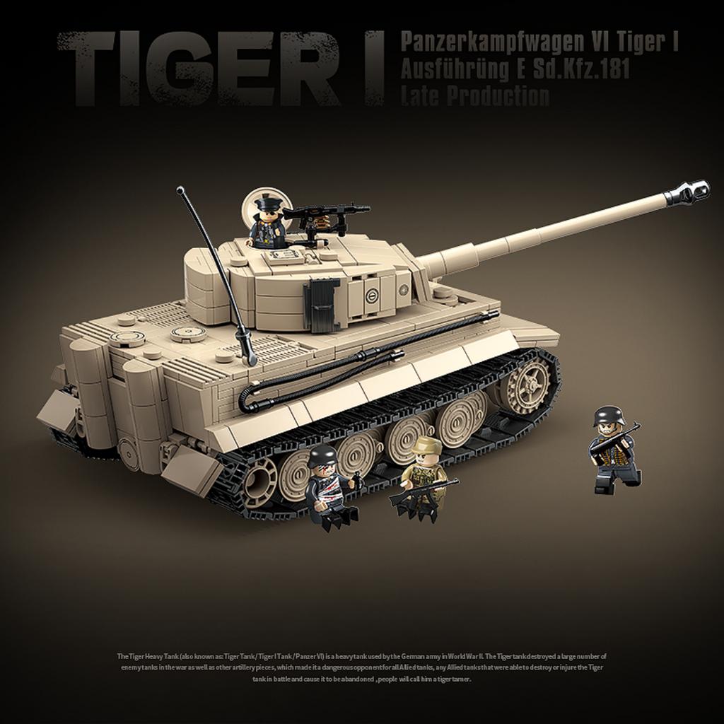 Tiger 1 | 1361PCS