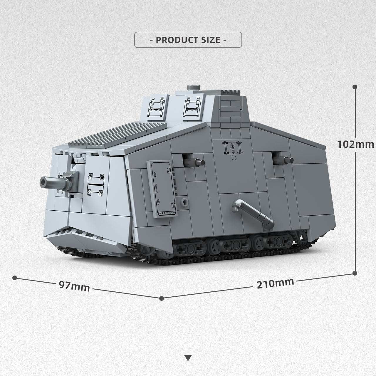 A7V Heavy Tank |920 PCS