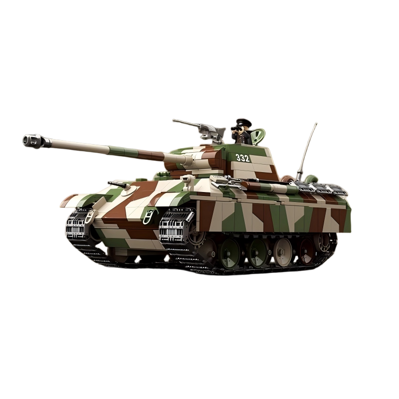 Panzer V Panther Ausf. G | 2136 PCS | 1:28 | WWII German Medium Tank