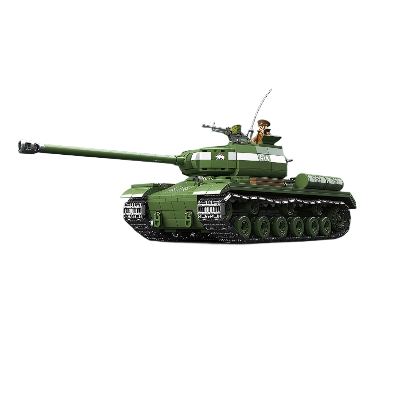 IS-2 Heavy Tank Model 1944 | 1703 PCS | 1:28 | WWII Soviet Heavy Tank