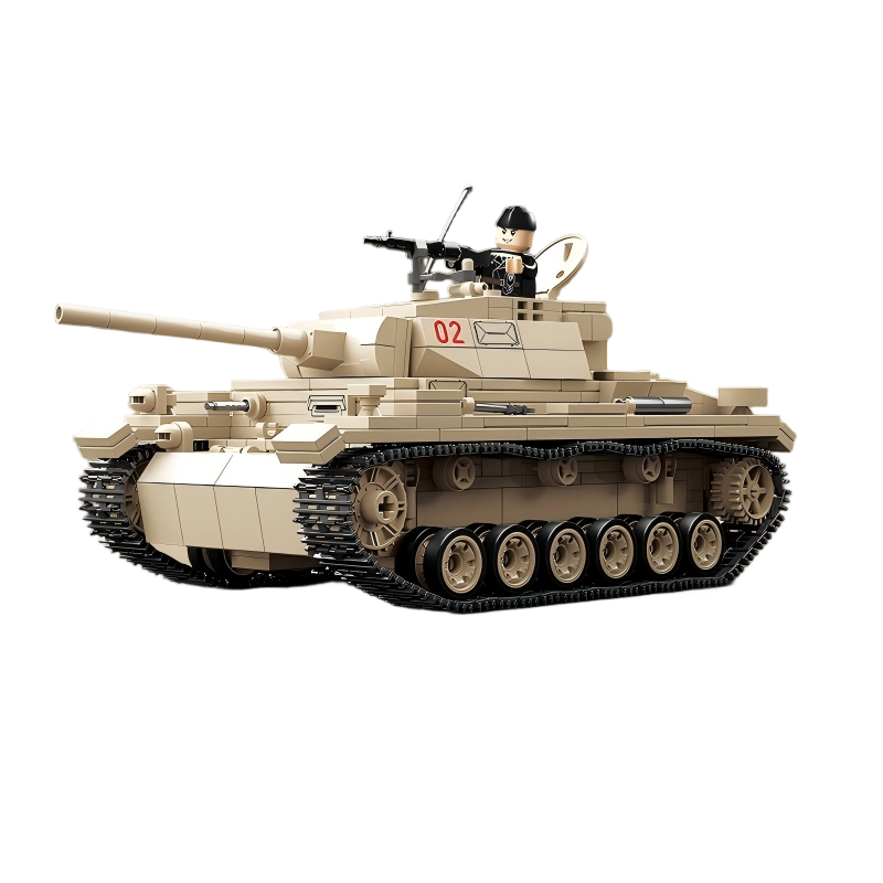 Panzer III Ausf. L | 959+PCS | 1:28 | WWII German Medium Tank