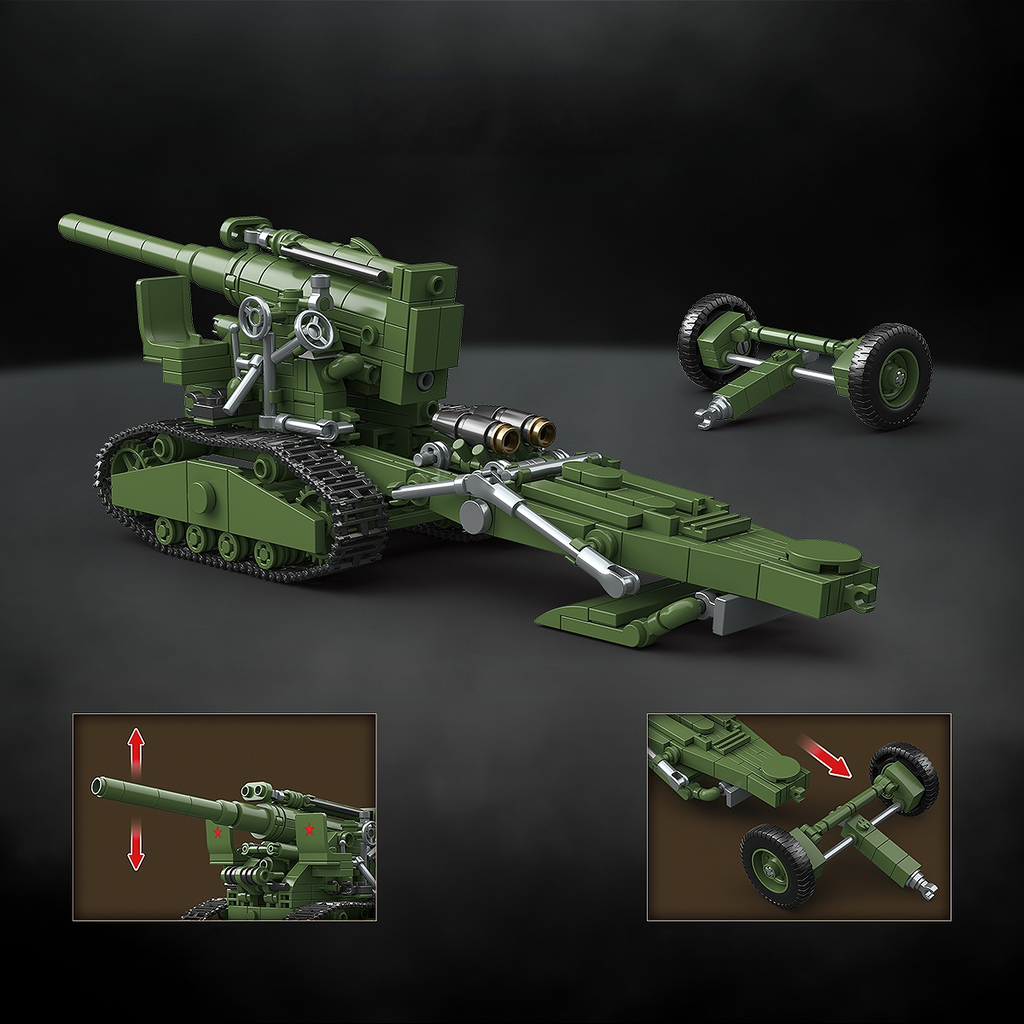 B-4 M1931 203mm Howitzer | 605+PCS