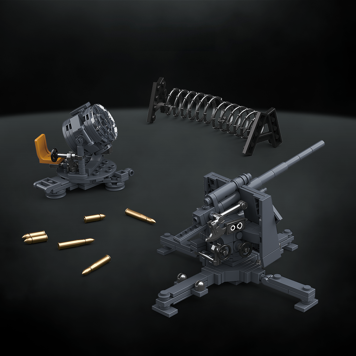 8.8 cm Flak 37 & 60 cm Flak Sw-36 Searchlight | 346+PCS