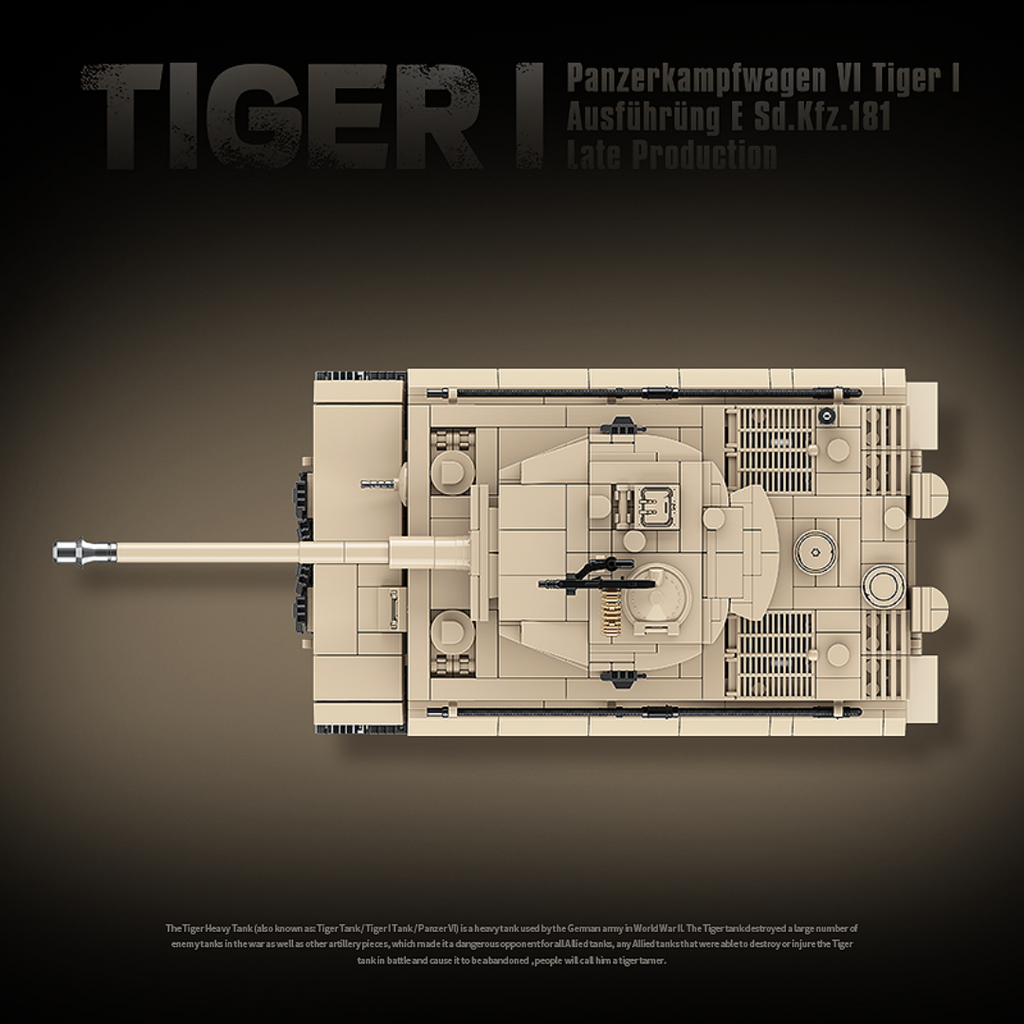 Tiger 1 | 1361PCS