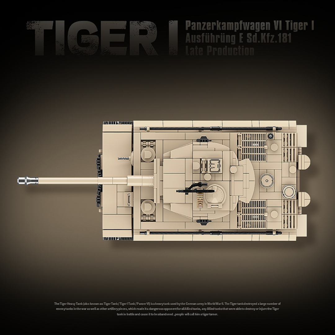 Tiger 1 | 1361PCS