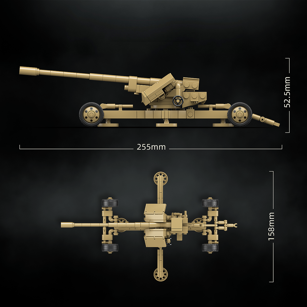 Krupp 12.8cm PaK 44 | 290+PCS