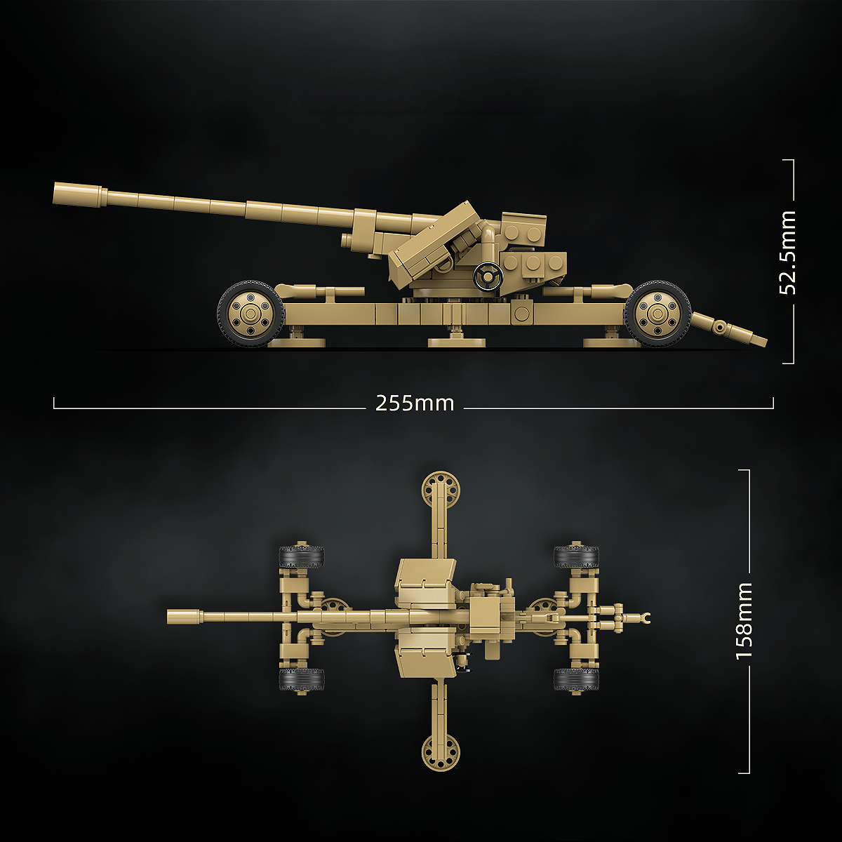 Krupp 12.8cm PaK 44 | 290+PCS