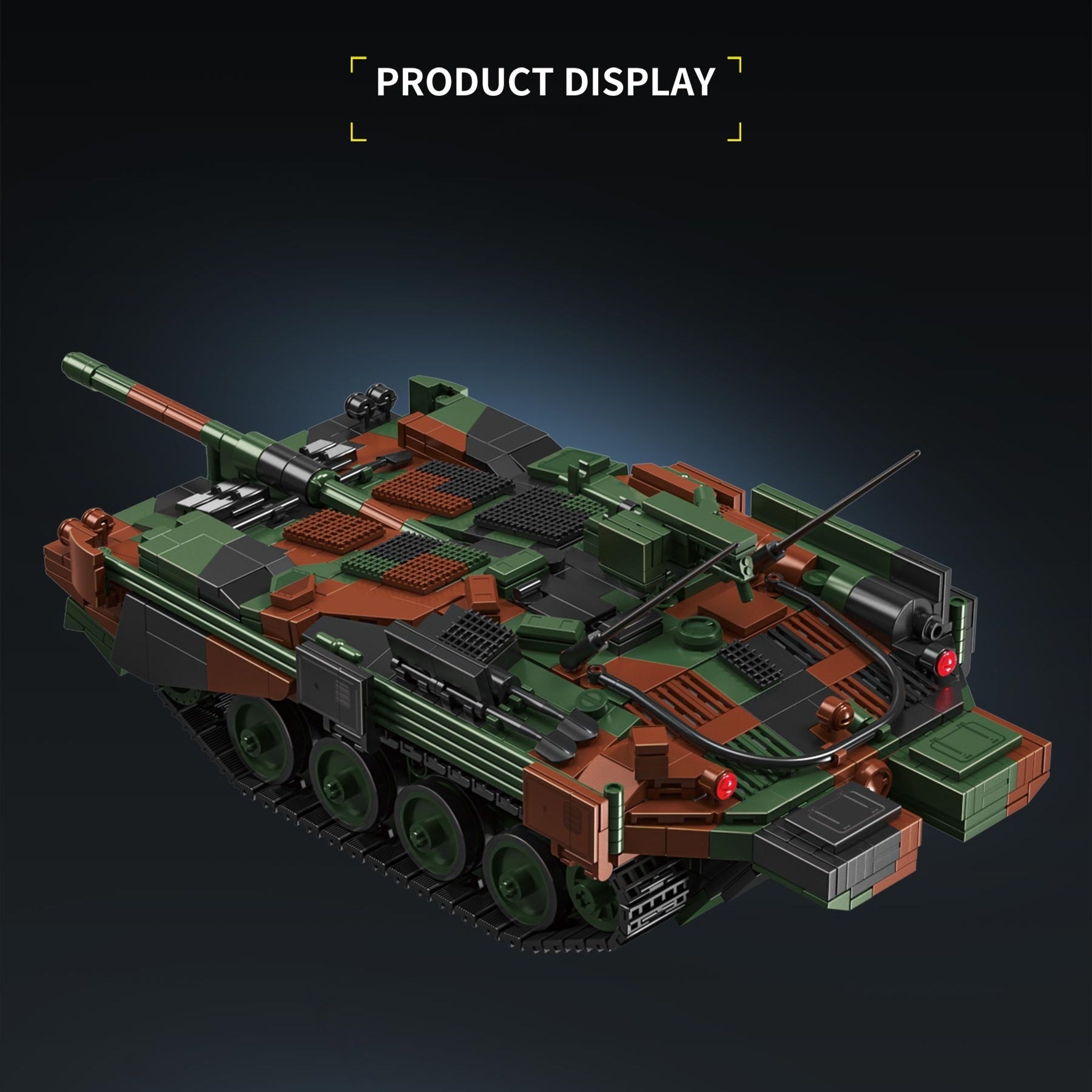 Strv 103B Main Battle Tank | 1773+PCS | 1:28 | Cold War Swedish MBT