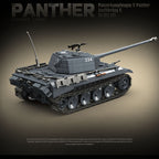 Panther Tank Ausf. G (Sd.Kfz.171) | 1180+PCS | 1:28 | WWII German Medium Tank