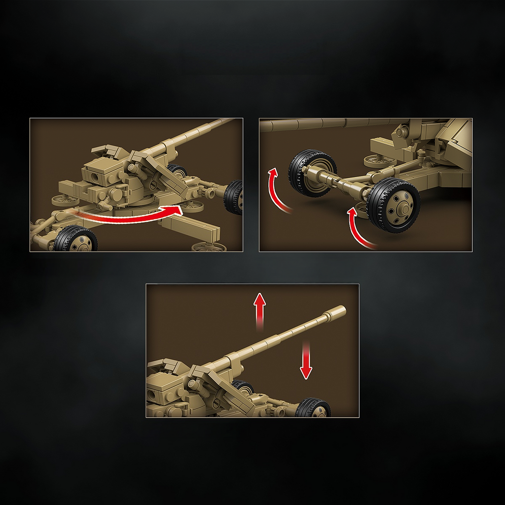 Krupp 12.8cm PaK 44 | 290+PCS