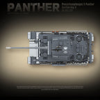 Panther Tank Ausf. G (Sd.Kfz.171) | 1180+PCS | 1:28 | WWII German Medium Tank