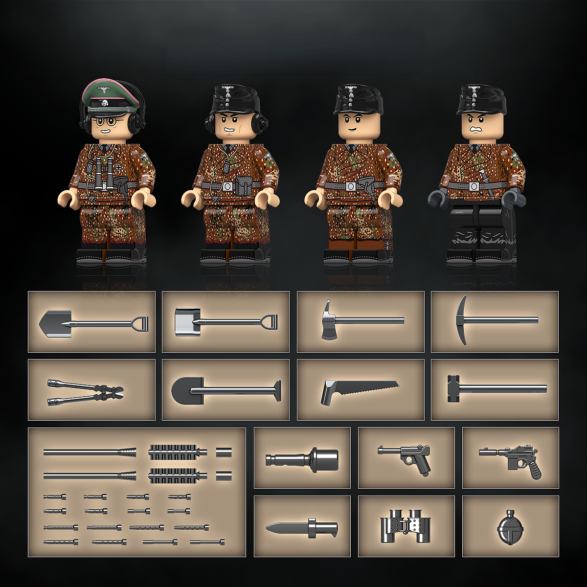 Sd.Kfz.234/1 | 875+PCS | 1:28