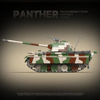 Panzer V Panther Ausf. G | 2136 PCS | 1:28 | WWII German Medium Tank