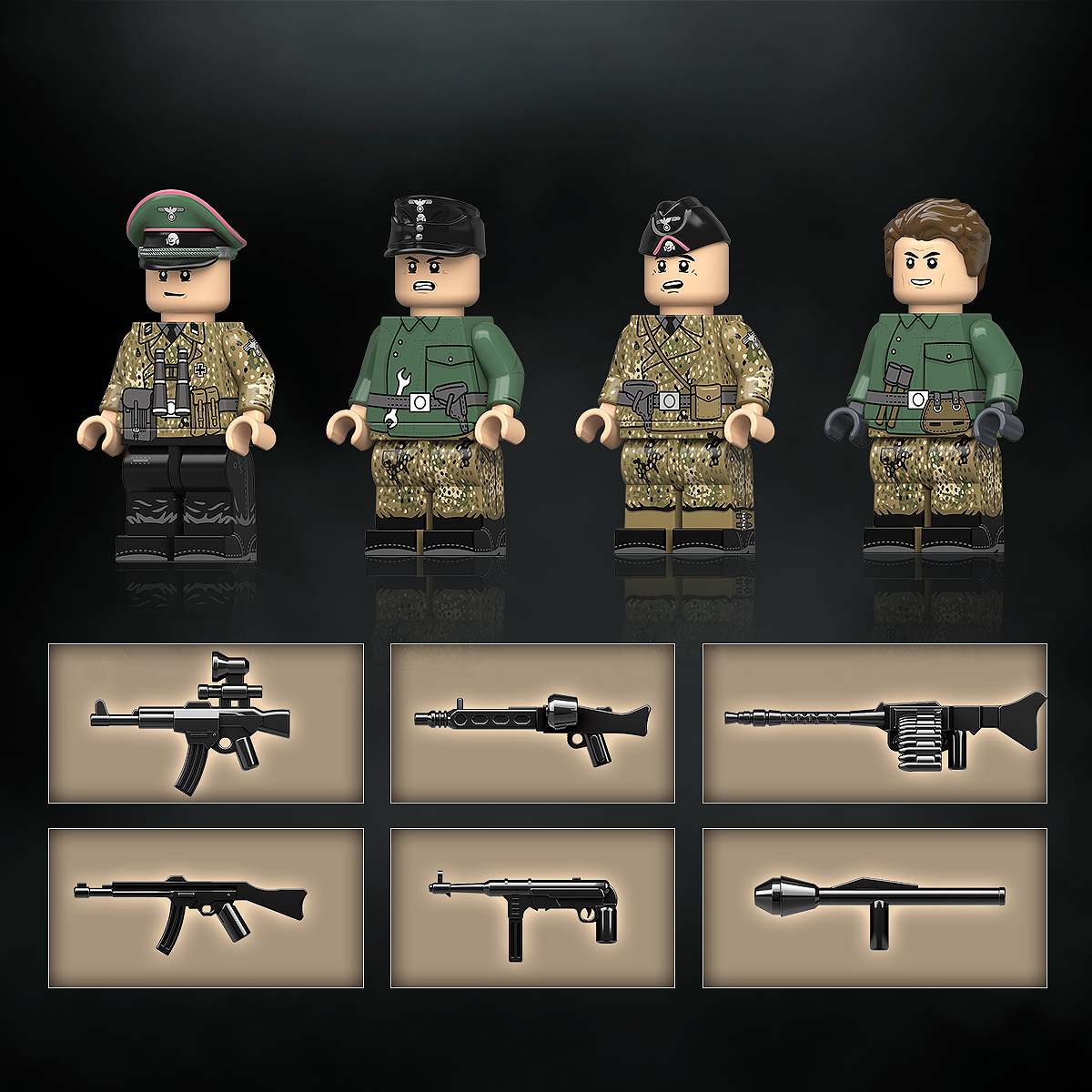 Sd.Kfz.234/4 | 835+PCS | 1:28