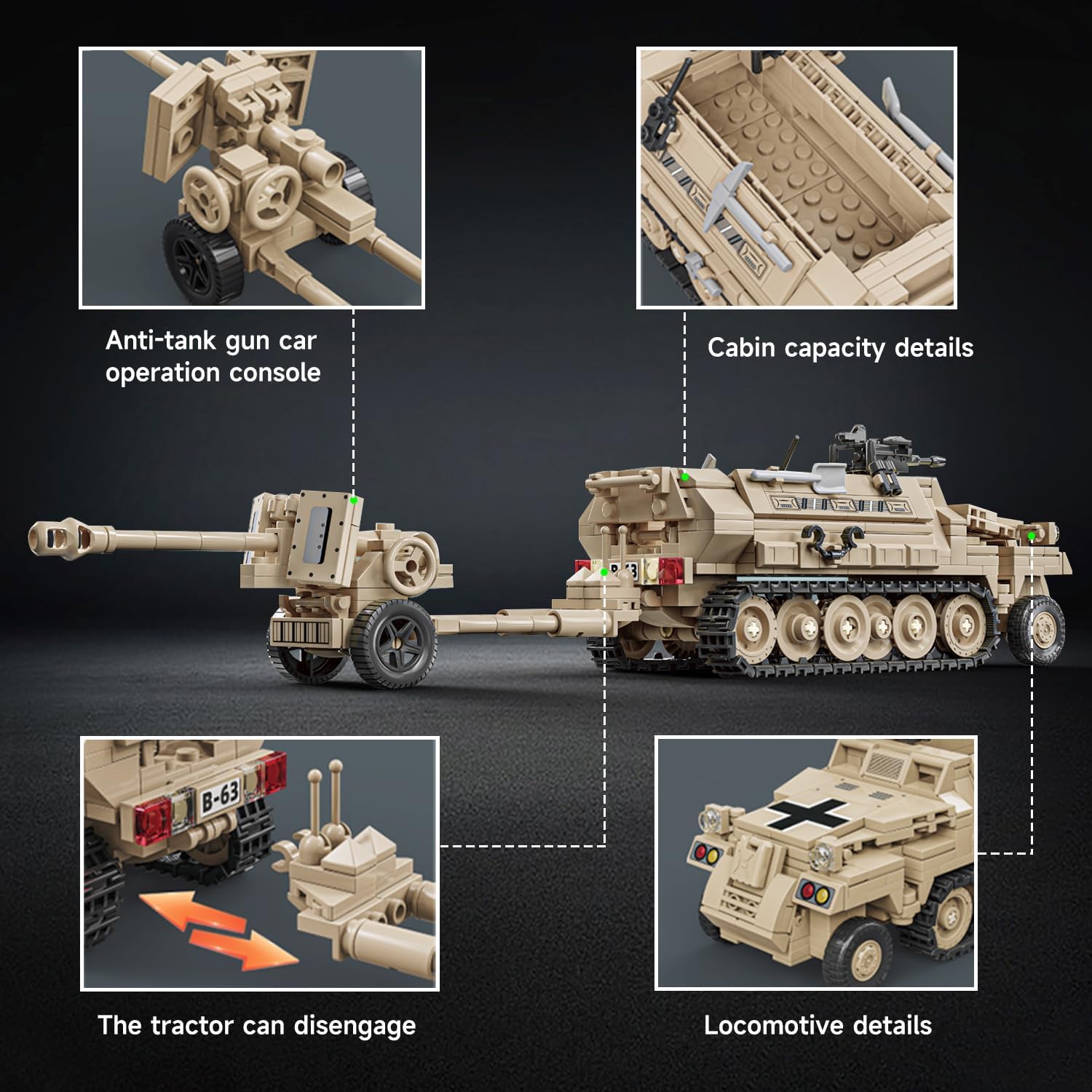 Armor Halftrack | 562PCS