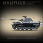 Panther Tank Ausf. G (Sd.Kfz.171) | 1180+PCS | 1:28 | WWII German Medium Tank