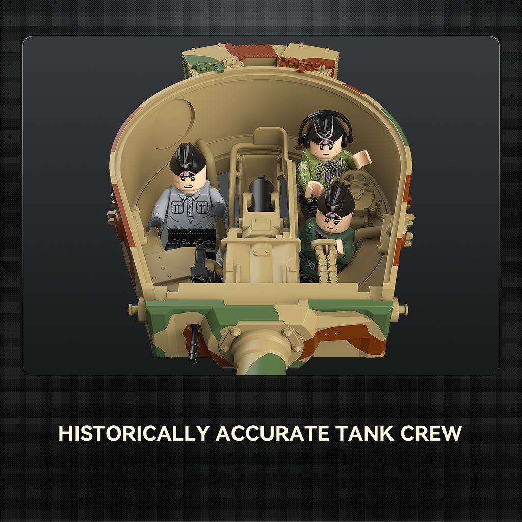 Tiger I Early No.812 | 1868PCS | 1:28 Flagship