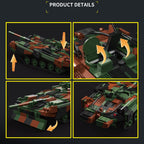 Strv 103B Main Battle Tank | 1773+PCS | 1:28 | Cold War Swedish MBT