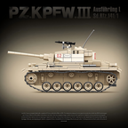 Panzer III Ausf. L | 959+PCS | 1:28 | WWII German Medium Tank