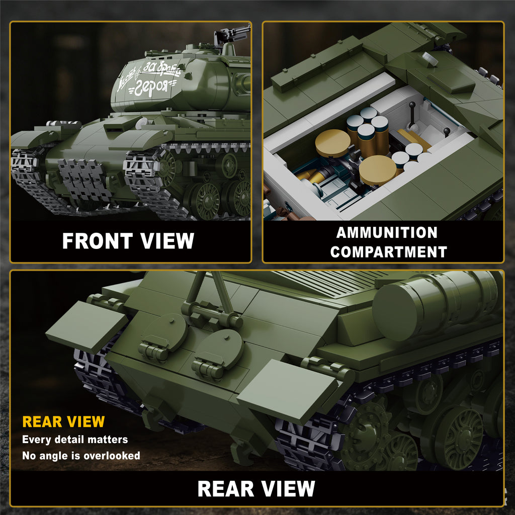 IS-2 Heavy Tank | 1485+PCS | 1:28