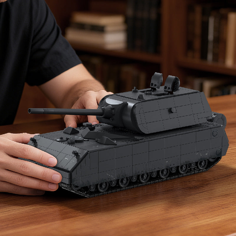 Panzer VIII Maus Super-Heavy Tank | 2416+PCS | 1:28 | WWII