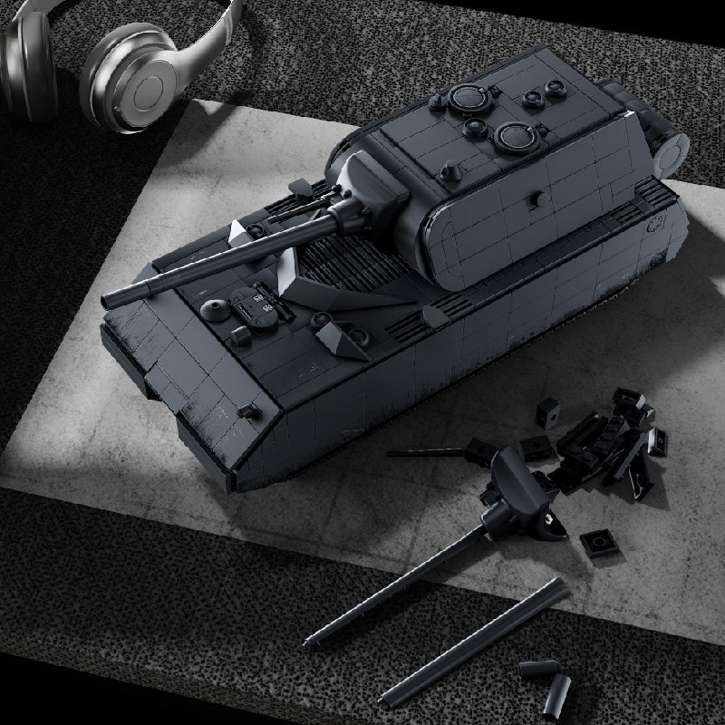 Panzer VIII Maus Super-Heavy Tank | 2416+PCS | 1:28 | WWII