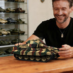 Tiger II Heavy Tank | 1780+PCS | 1:28 | WWII German King Tiger Flagship Edition
