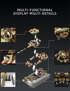Tiger Tank (P) | 1656+PCS | 1:28 | WWII German Heavy Tank