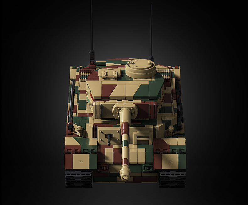 Tiger Tank (P) | 1656+PCS | 1:28 | WWII German Heavy Tank