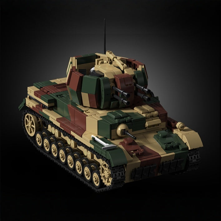 Wirbelwind Flakpanzer | 1474+PCS | 1:28 | WWII German Anti-Aircraft Tank