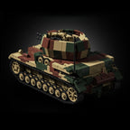 Wirbelwind Flakpanzer | 1474+PCS | 1:28 | WWII German Anti-Aircraft Tank
