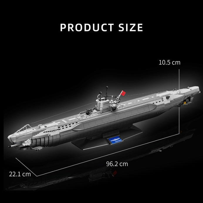 U-96 Type VIIC Submarine | 3565+PCS | 1:72