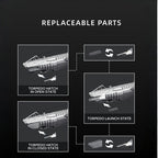 U-96 Type VIIC Submarine | 3565+PCS | 1:72