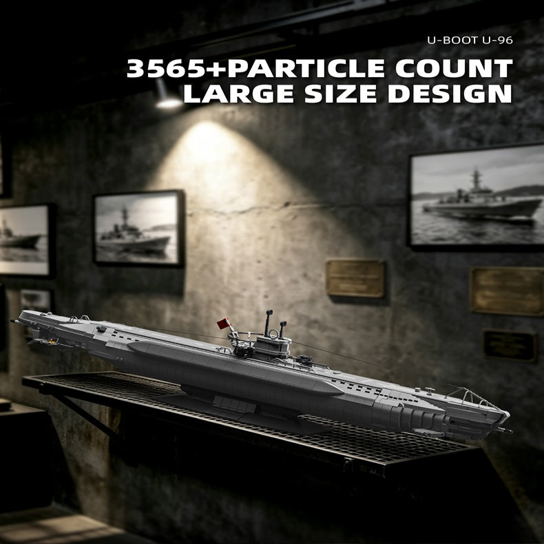 U-96 Type VIIC Submarine | 3565+PCS | 1:72