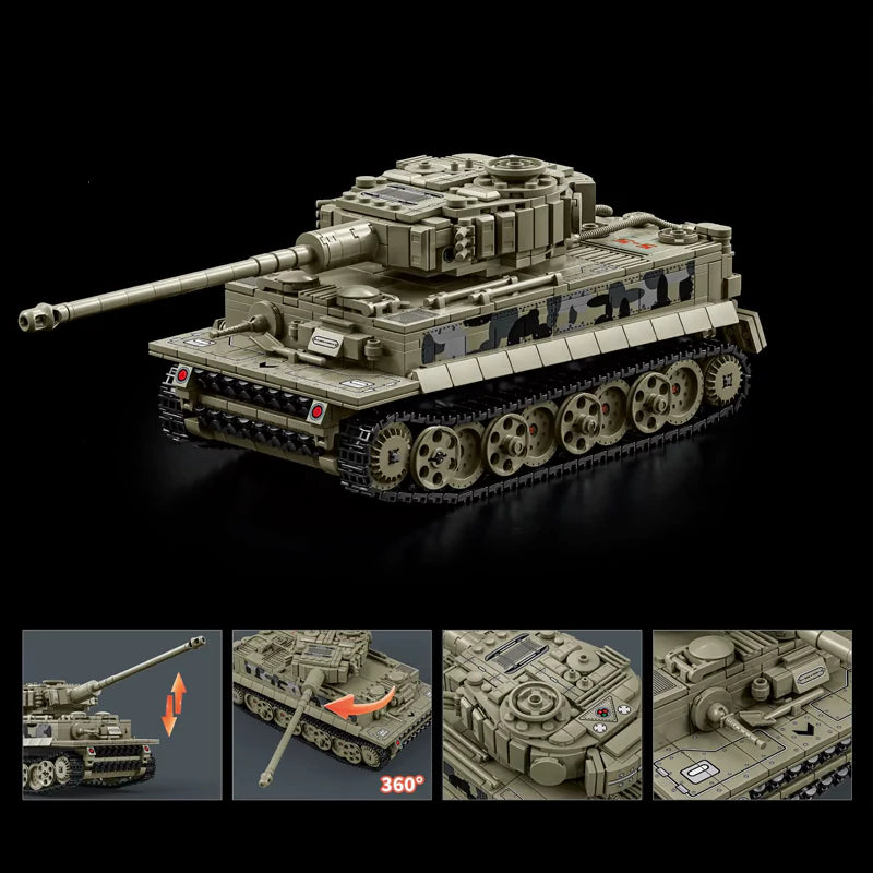 Tiger I Heavy Tank | 968PCS