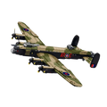 Avro Lancaster Mk.I “G for George” Bomber | 1,382 PCS | 1:44 Scale