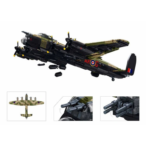 Avro Lancaster Mk.I “G for George” Bomber | 1382 PCS | 1:44 Scale