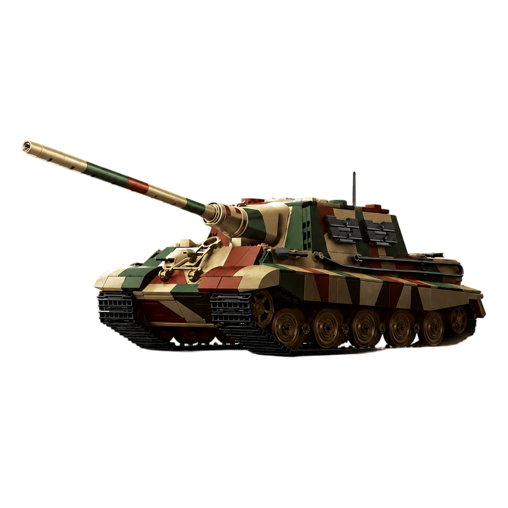 Jagdtiger | 1821+PCS | 1:28 | WWII German Heavy Tank Destroyer