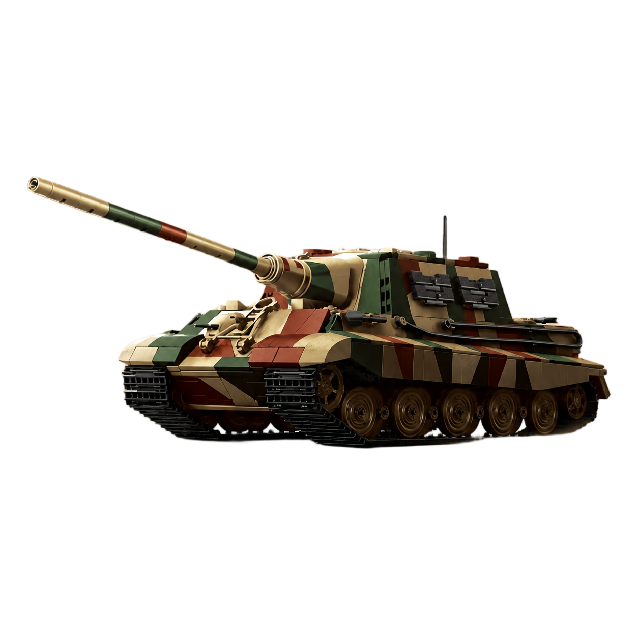 Jagdtiger | 1821+PCS | 1:28 | WWII German Heavy Tank Destroyer