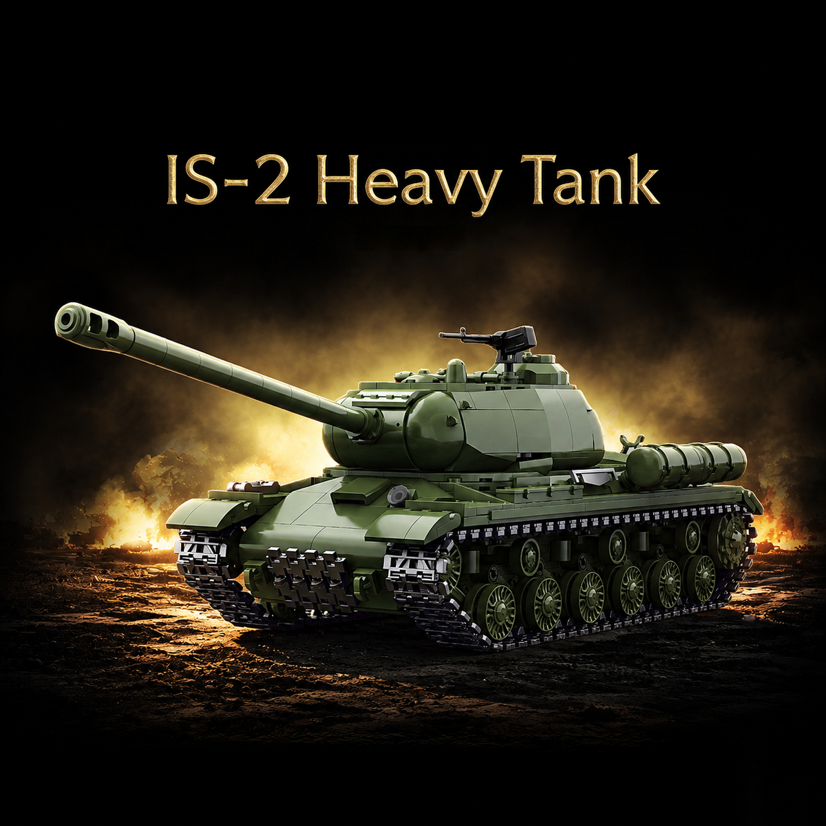 IS-2 Heavy Tank | 1485+PCS | 1:28