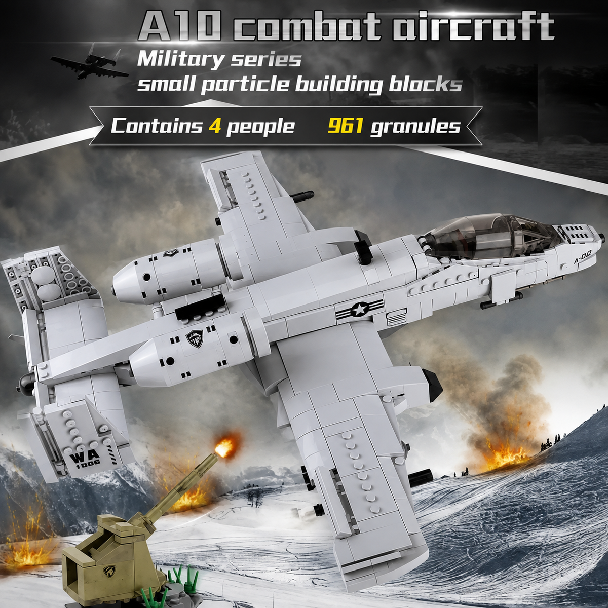 A-10 "Warthog" | 961 PCS