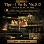 Tiger I Early No.812 | 1868PCS | 1:28 Flagship