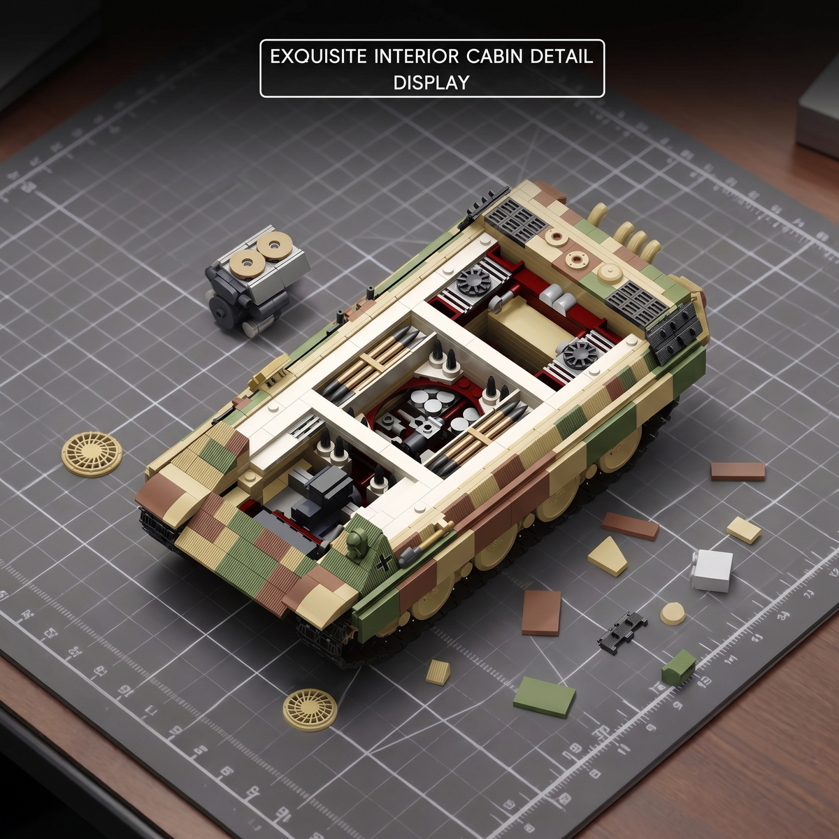 Panzer V Panther 424 | 1675pcs
