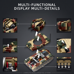 Wirbelwind Flakpanzer | 1474+PCS | 1:28 | WWII German Anti-Aircraft Tank