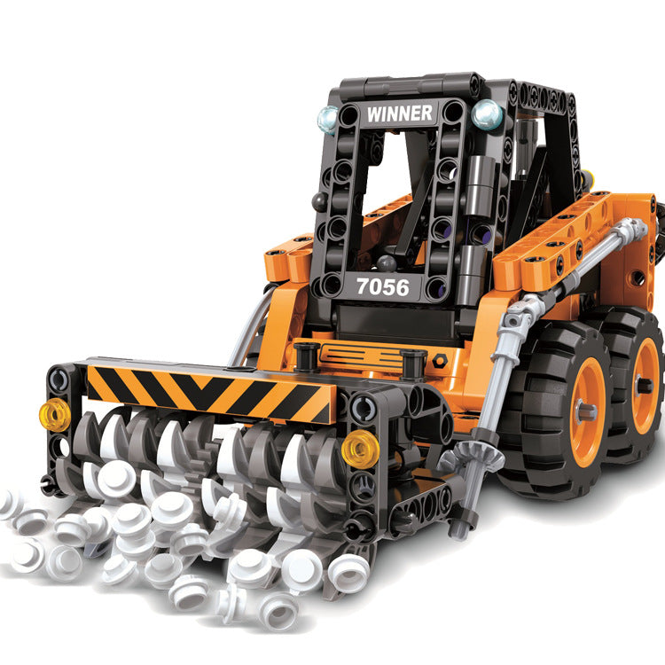 Snow Sweeper Compactor | 372+PCS | City Winter Service Engineering Vehicle
