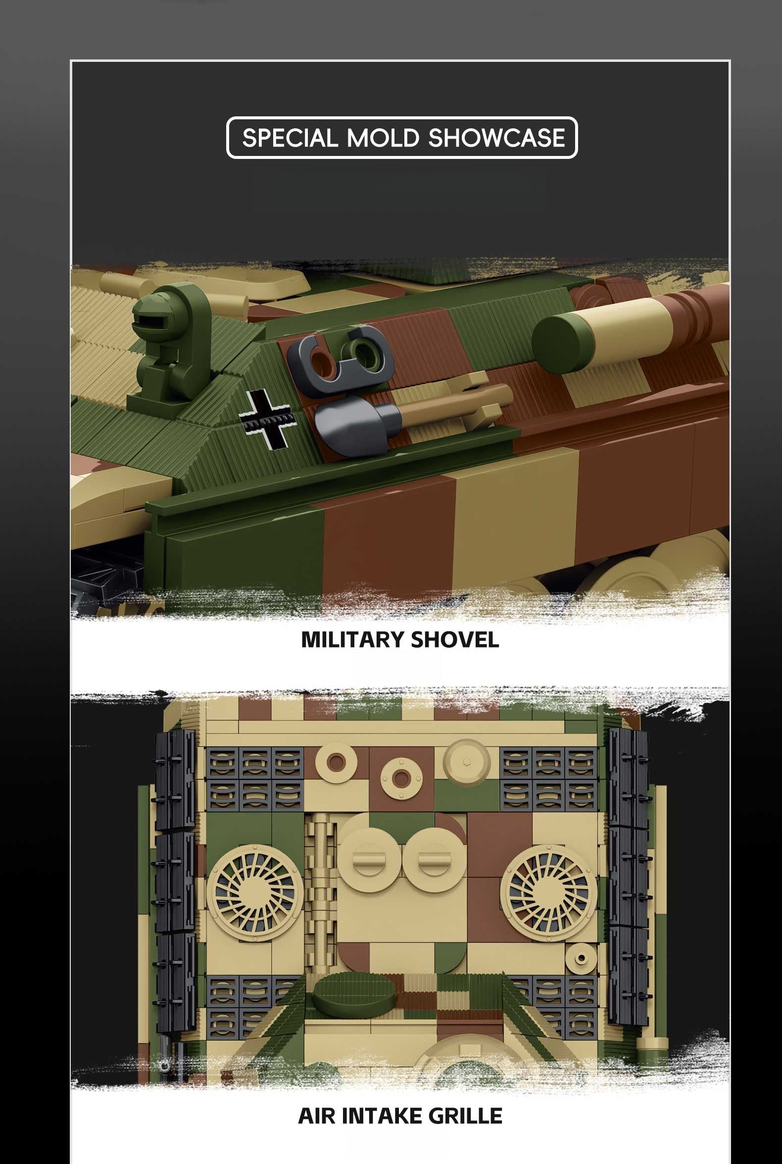 Panzer V Panther 424 | 1675pcs